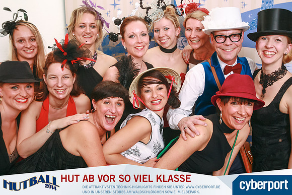 Hutball und Hutballpary Fotoaktion